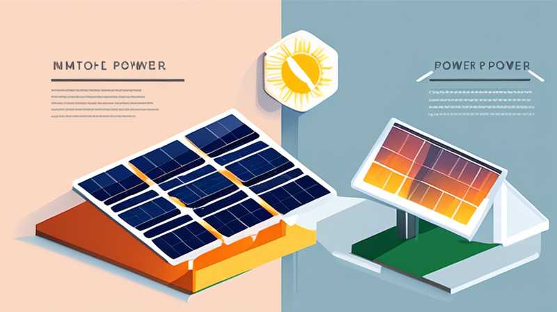 How to regulate solar power generation