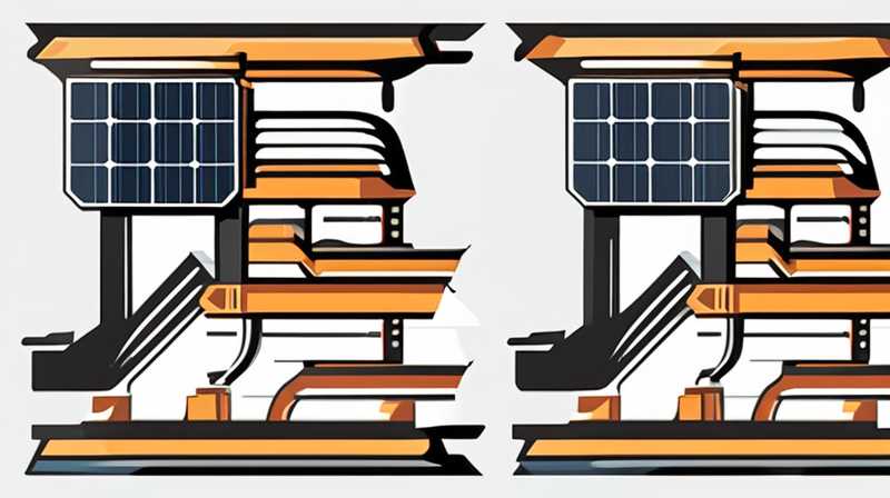 How to install solar light head