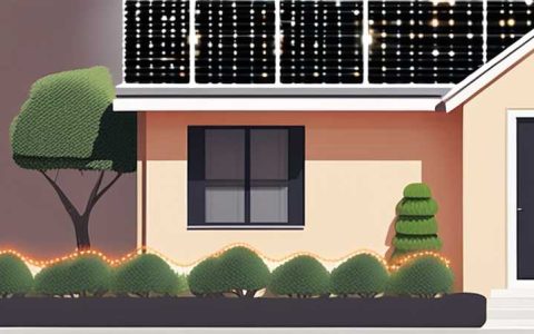 How to install solar lights for tree decoration