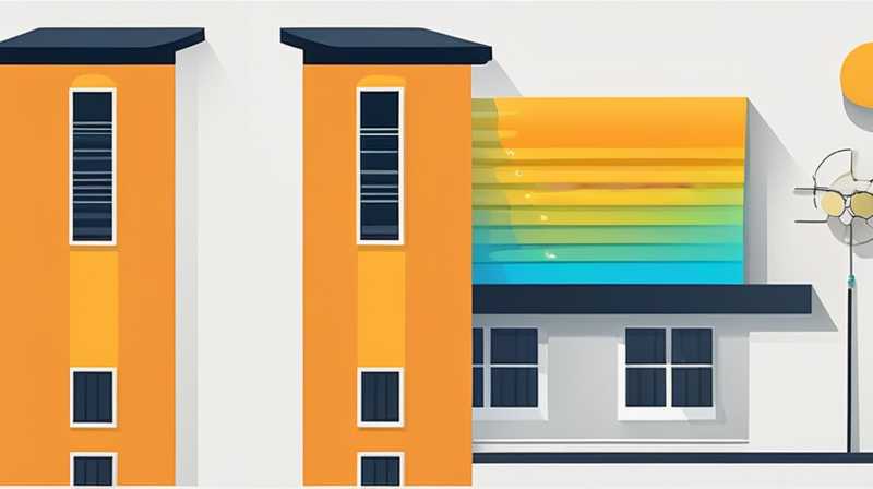 How to install split wall mounted solar panels