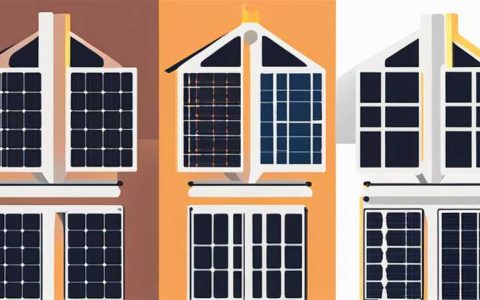 What solar panels are used in new houses?