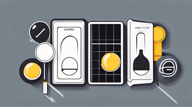 How to turn off the solar automatic lighting