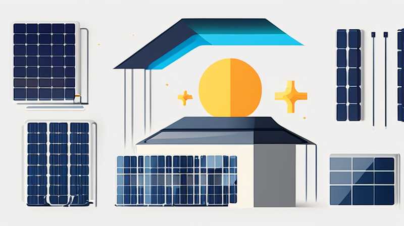 How to determine the verticality of solar panels