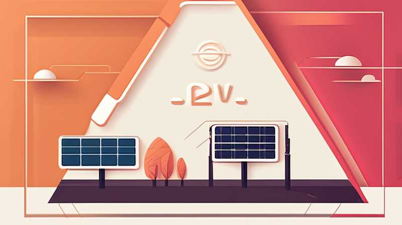 What is the working voltage of 12v solar energy?