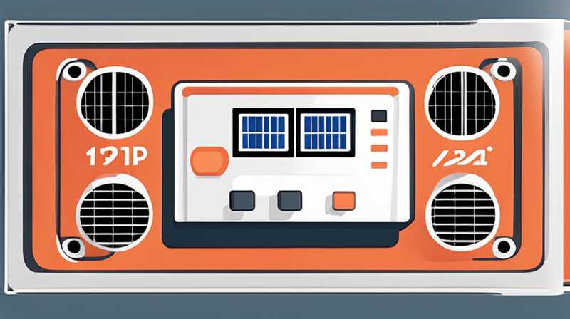 How many volts does the solar controller charge?