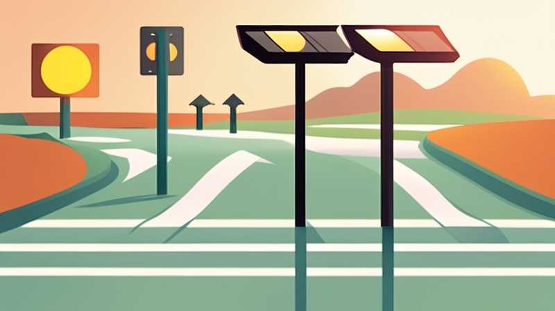 How much does a solar light cost for a rural road?