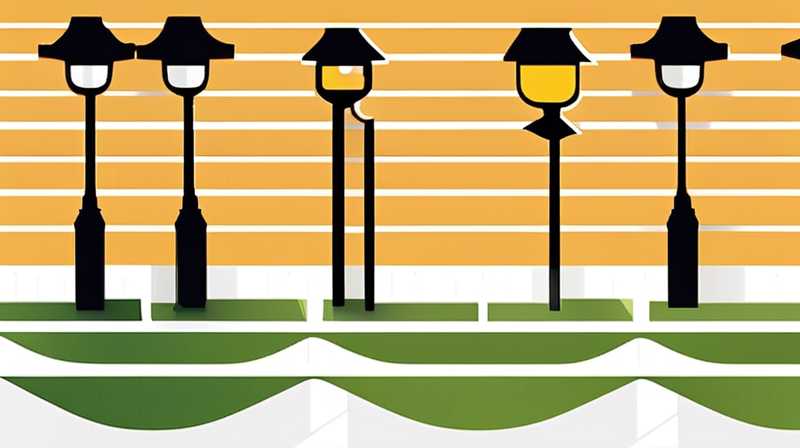 What types of solar outdoor lights are there?