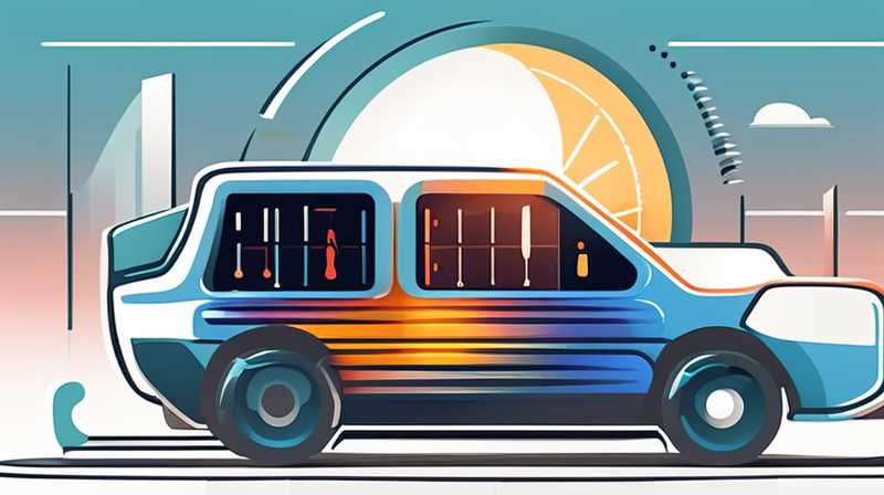 How long does the solar energy of the whole car last?