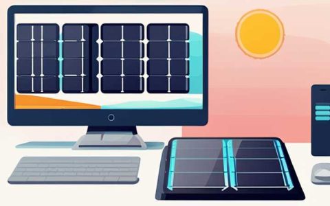 How to modify the solar panel of the monitor