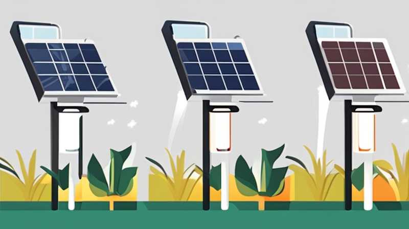 How to install solar garden lights