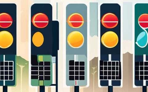 What power do solar street lights have?