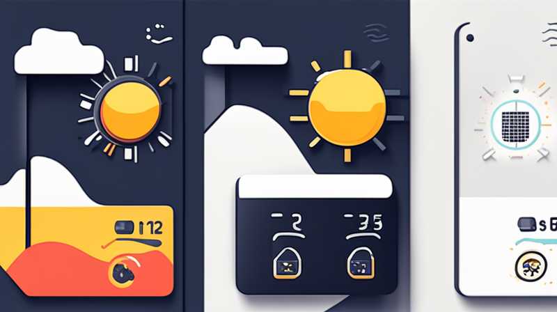 What is the surface temperature of the solar panel?