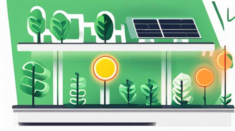 How to assemble solar green plants video