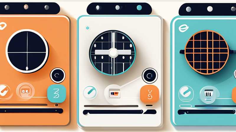 How to set up the solar controller
