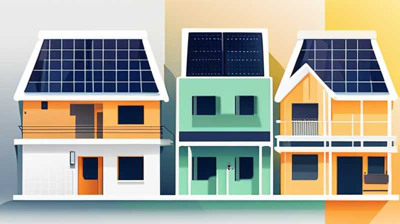 How many watts does a solar panel for home use require?