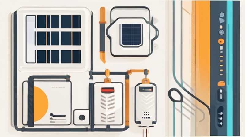 How to install the solar sensor head