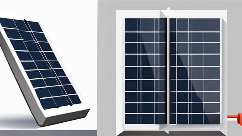 How to connect the plug to the solar panel video