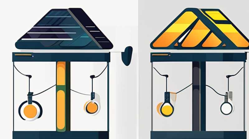 How to assemble a solar light string