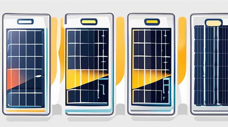 What are the symptoms of a broken solar cell protection panel?