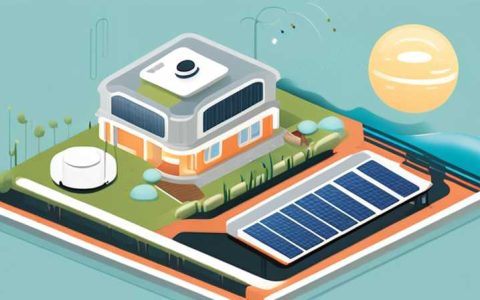 Where is the Midea Solar sewage outlet?