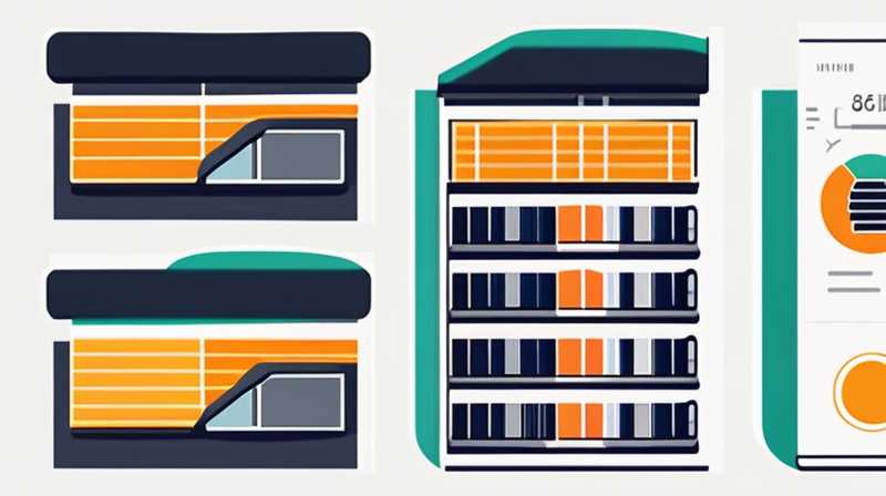 What solar energy is better for the upper floor?