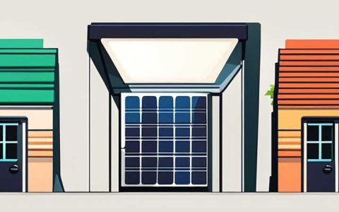 What kind of light is used for solar panel street lights