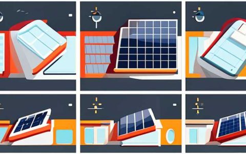 How to install a large solar light in a square