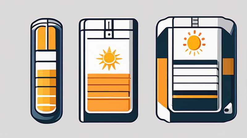 How to tell the size of solar battery