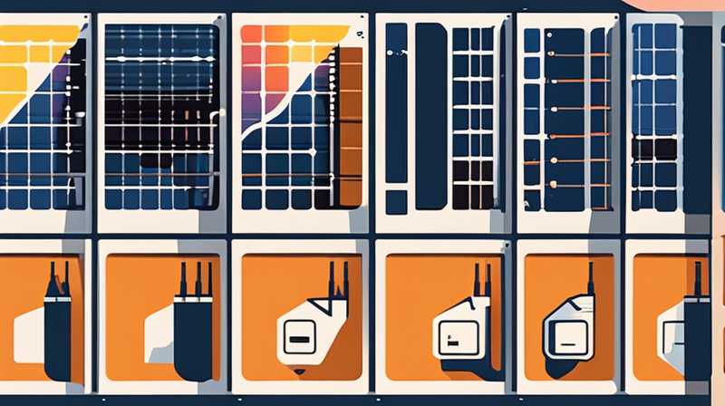 How many watts does the solar energy storage and control integrated machine have?