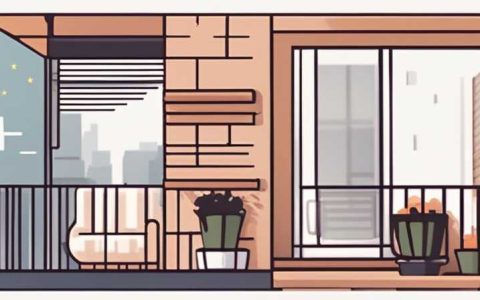 How to install solar lights on a small balcony