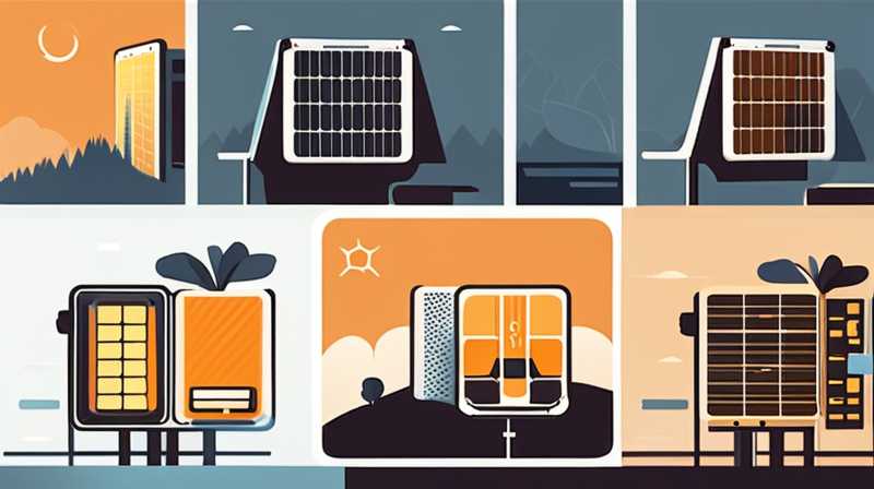 What are the outdoor micro solar power stations?