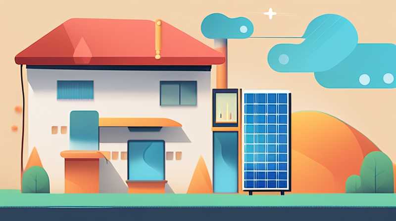 How to leave hidden pipes for smart solar energy