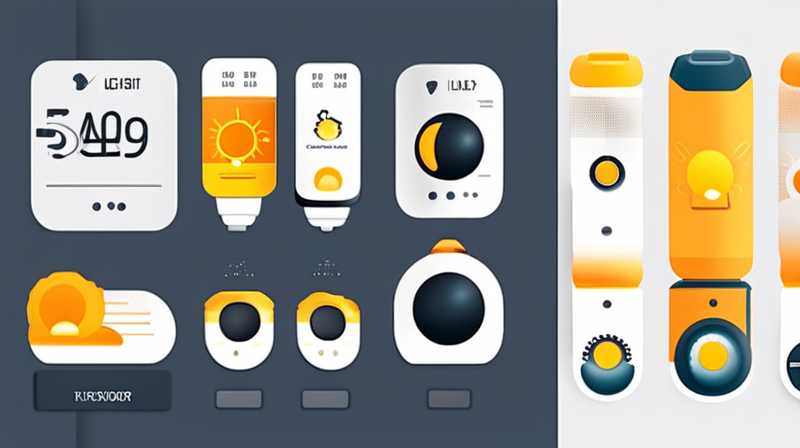 How much does a solar foot light cost?