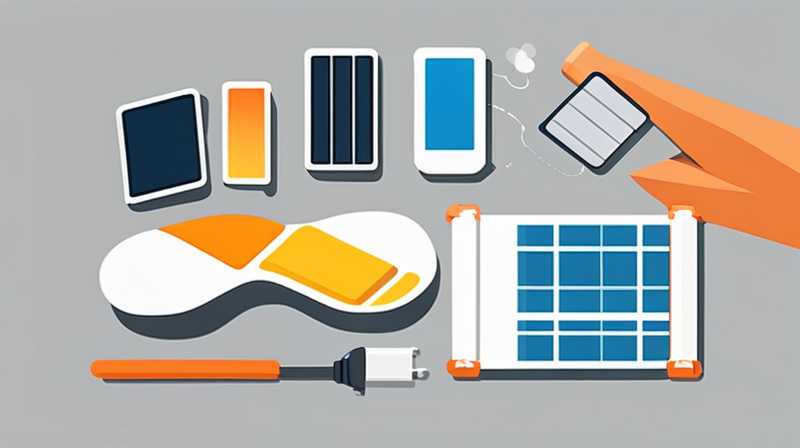 How to disassemble the solar panel lamp