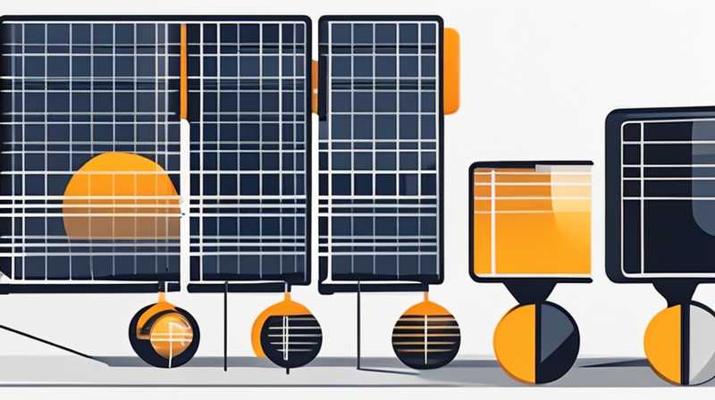 How to charge for solar photovoltaic panels