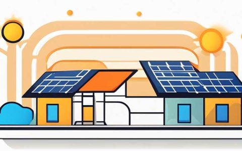 How to connect the positive and negative poles behind the solar panel