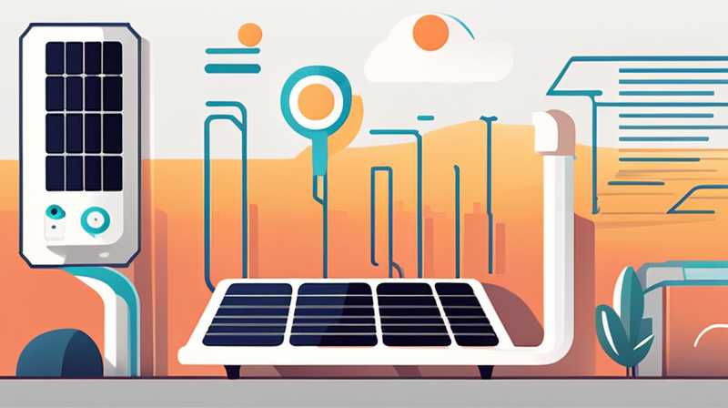 Where to put the solar controller