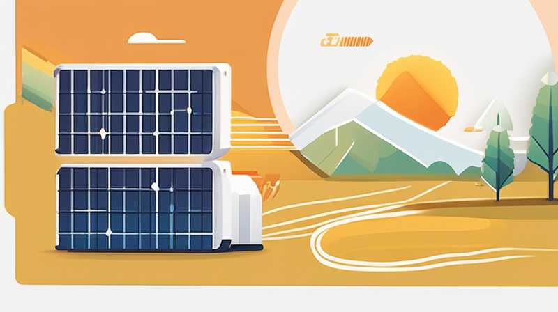 How is the treatment of solar energy operation and maintenance?