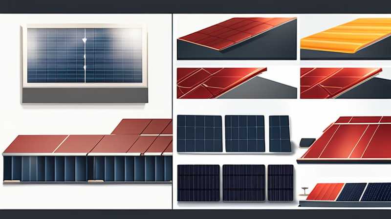 How to put solar energy on the color steel roof