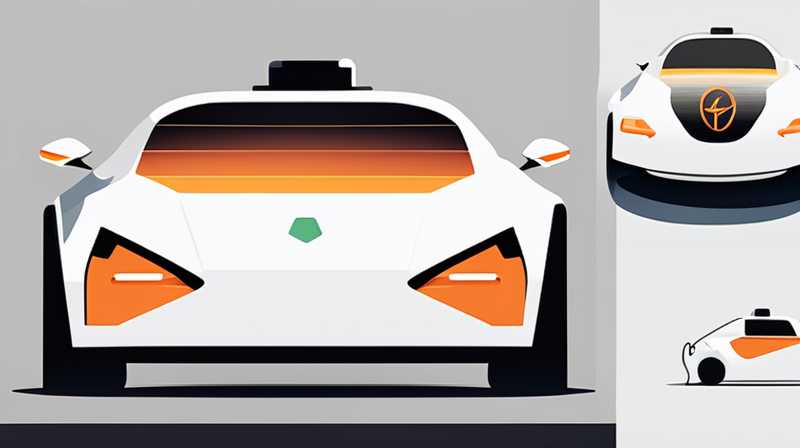 What is the maximum wattage of a solar powered electric car?