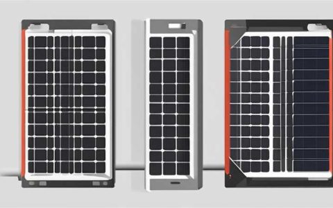 How to discharge flat panel wall mounted solar panel