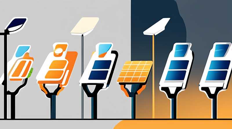 How much does a 1200w solar street light cost?