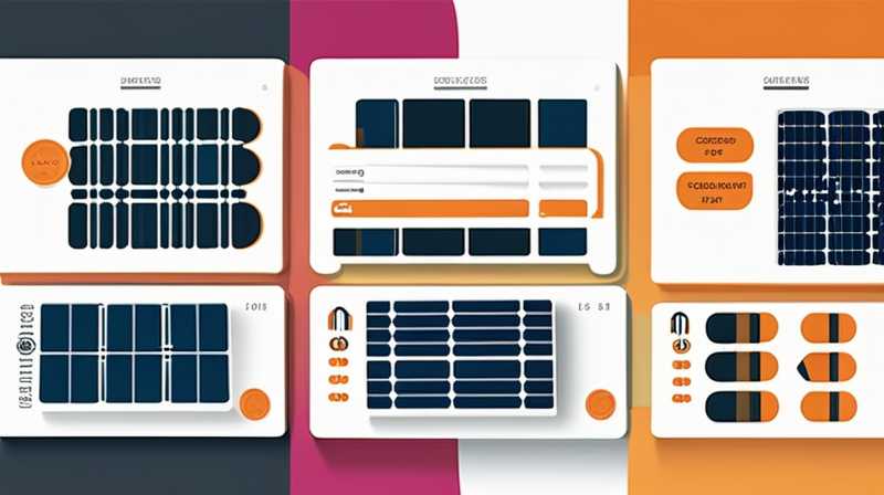 What are the requirements for RV solar panels