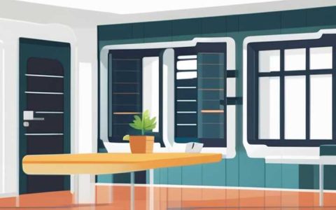 How to install a display on the upper floor with solar energy