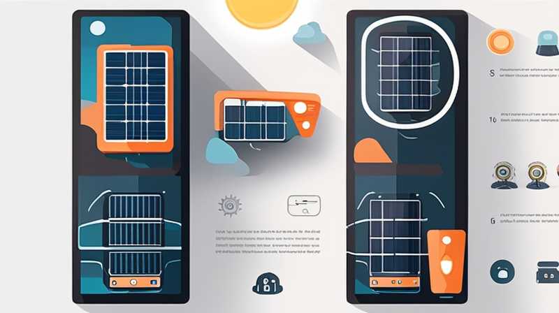 How to connect solar electric car lights