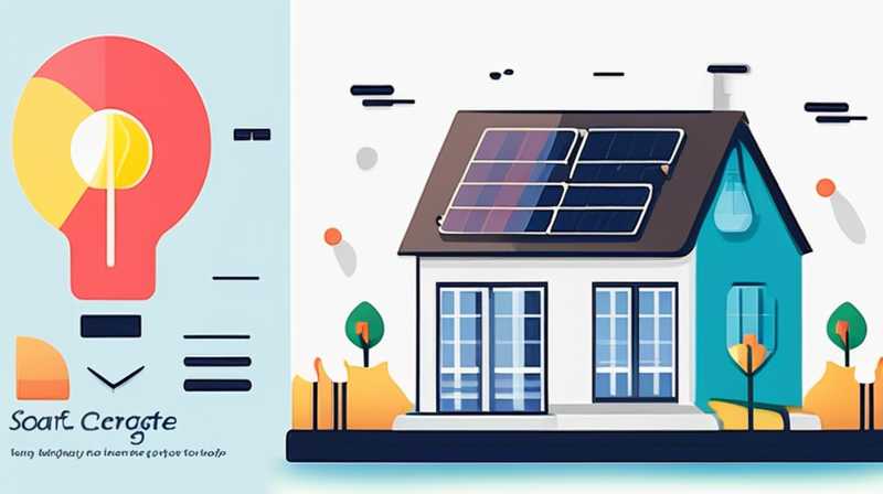 How to make a light bulb using solar panels