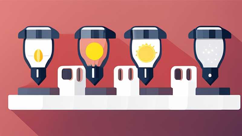 How to check the model of solar lights