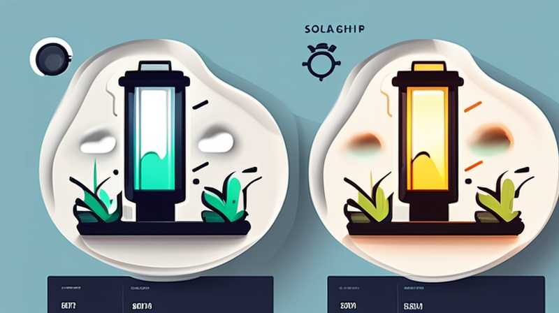 How to light up solar lights