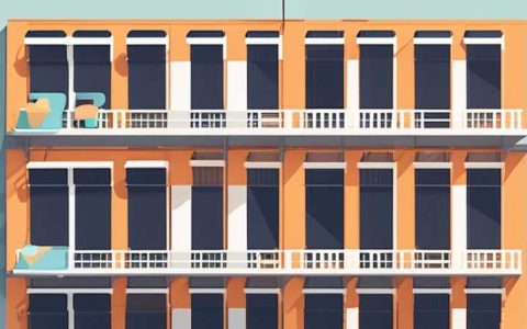 What material is the balcony solar panel made of?