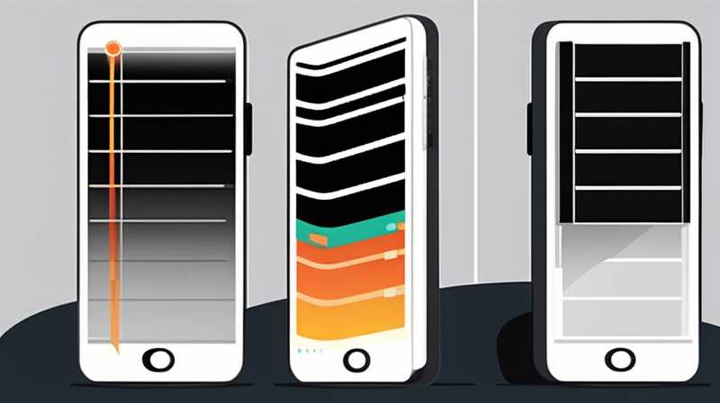 In which direction does solar charging